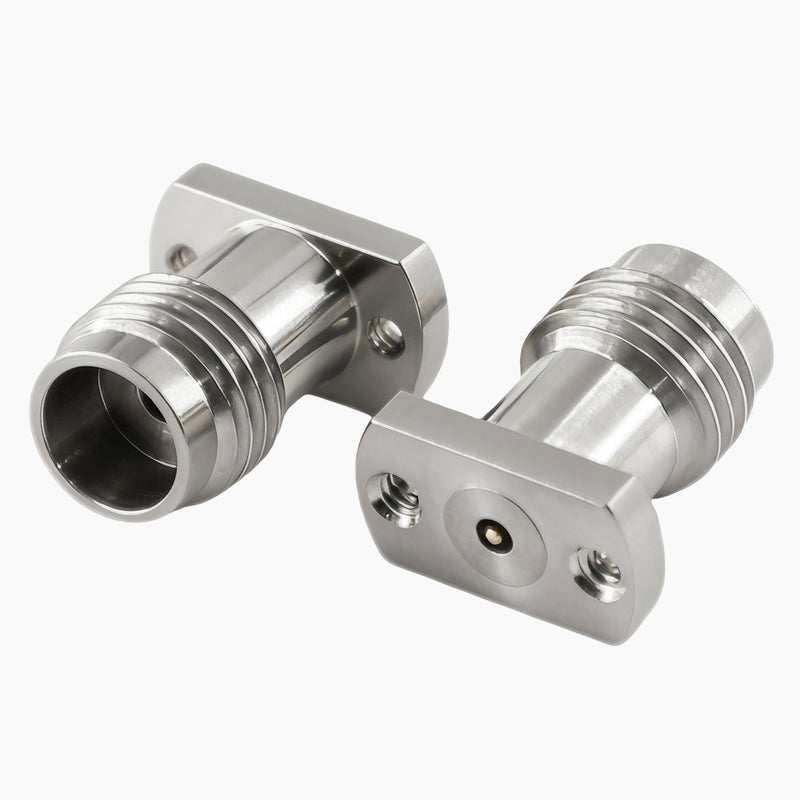 1.85mm Female Solderless PCB Compression Mount RF Connector, DC to 67GHz