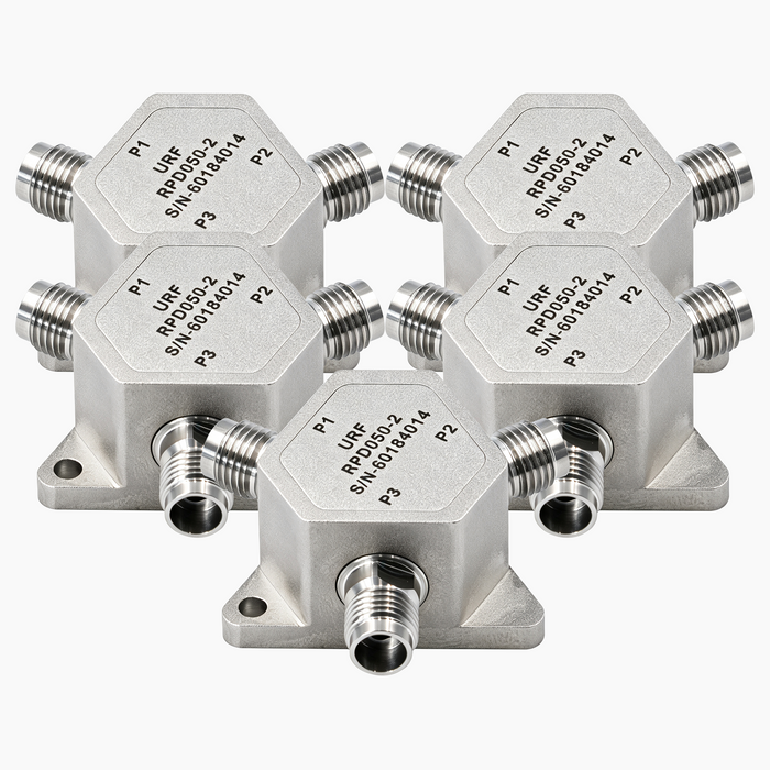 2-Way Resistive Power Divider, DC-50 GHz, 2.4mm Female