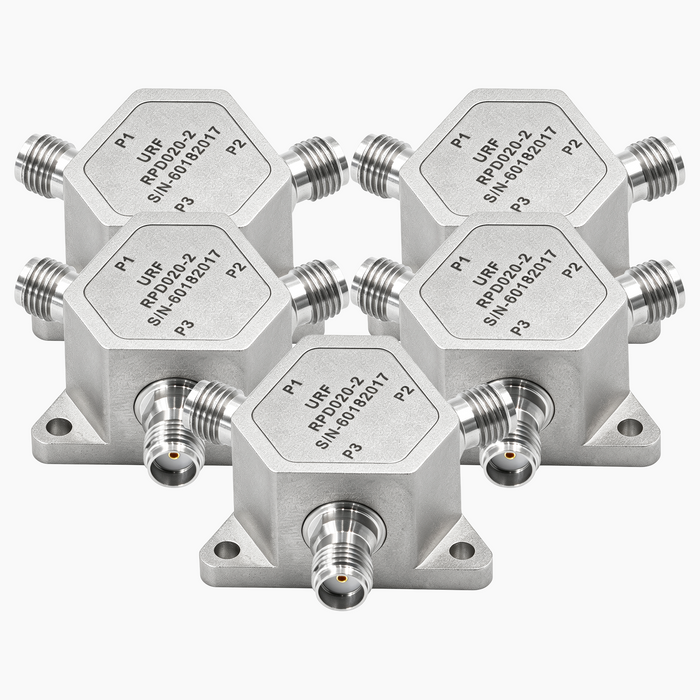 2-Way Resistive Power Divider, DC-20 GHz, SMA Female