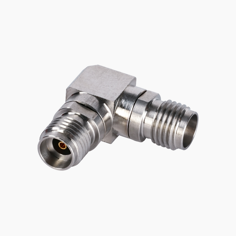 2.92mm Female to 2.92mm Female 90° Right Angle RF Adapter, DC to 40GHz