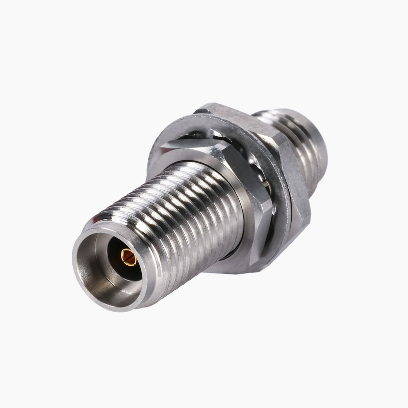 2.92mm Female to 2.92mm Female Bulkhead RF Adapter, DC to 40GHz