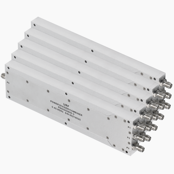 3-Way Power Divider/Combiner, 0.45-8GHz, SMA Female