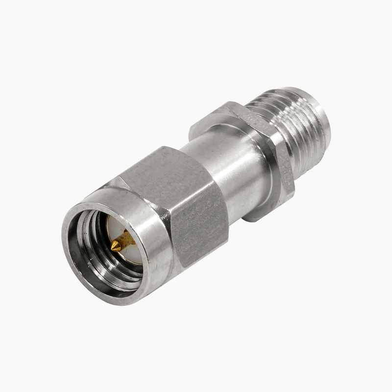 7dB Fixed RF Attenuator, SMA Male to Female, DC to 18GHz, 2W