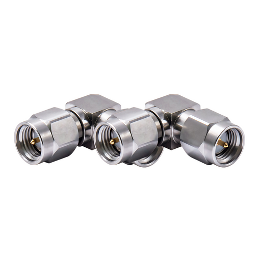 DC-18GHz SMA Male - SMA Male 90° Right Angle Adapter