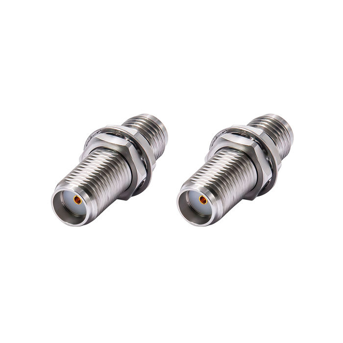 DC-27GHz SMA Female - SMA Female‬ ‭Bulkhead Adapter
