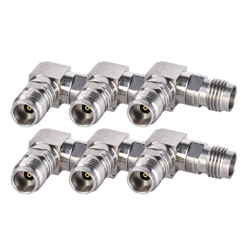 DC-50GHz 2.4mm Female - 2.4mm Female 90° Right Angle Adapter