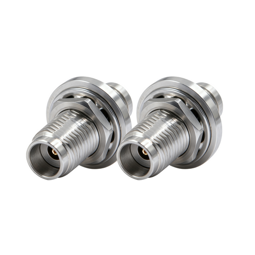 DC-50GHz 2.4mm Female - 2.4mm Female Bulkhead Adapter