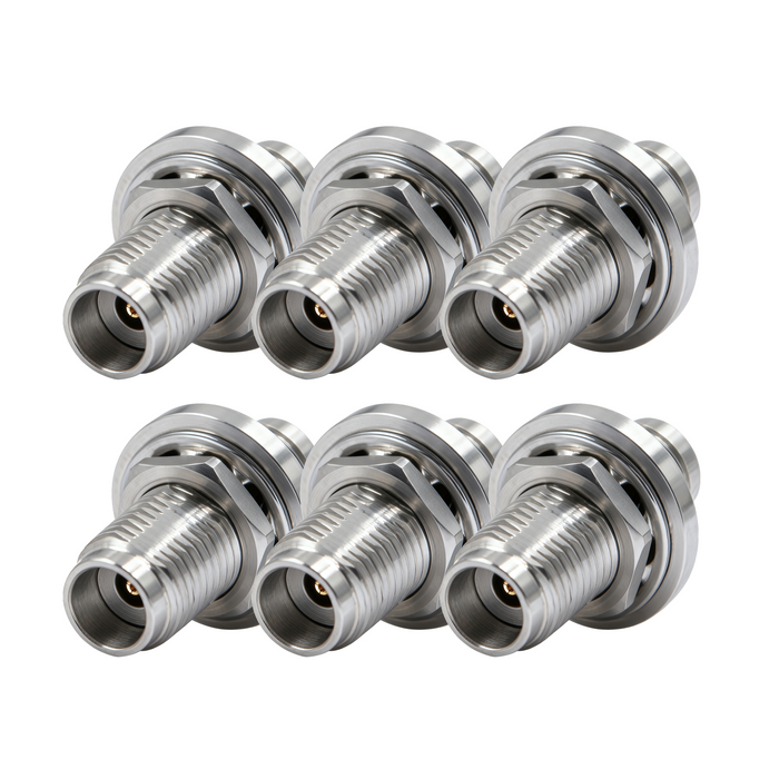 DC-50GHz 2.4mm Female - 2.4mm Female Bulkhead Adapter