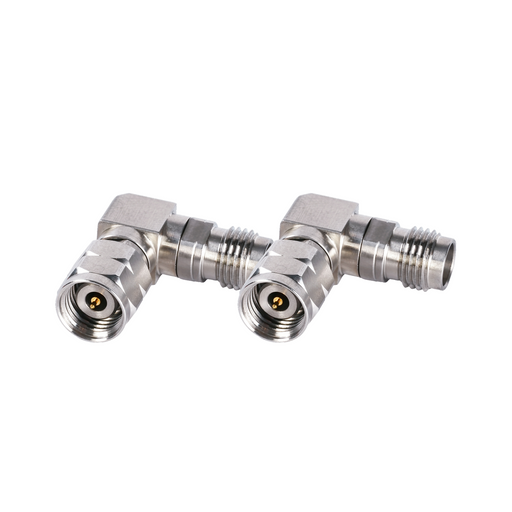 DC-50GHz 2.4mm Male - 2.4mm Female 90° Right Angle Adapter
