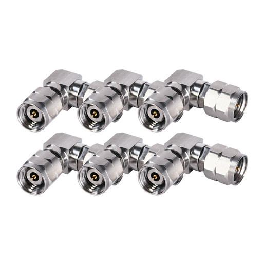 DC-50GHz 2.4mm Male - 2.4mm Male 90° Right Angle Adapter