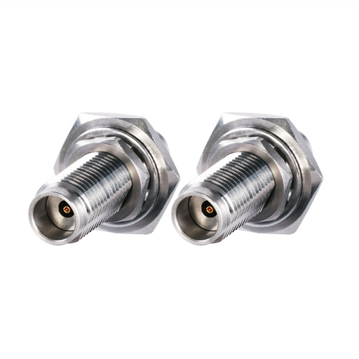 DC-67GHz 1.85mm Female - 1.85mm Female Bulkhead Adapter