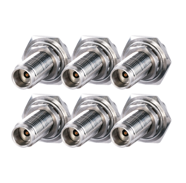 DC-67GHz 1.85mm Female - 1.85mm Female Bulkhead Adapter