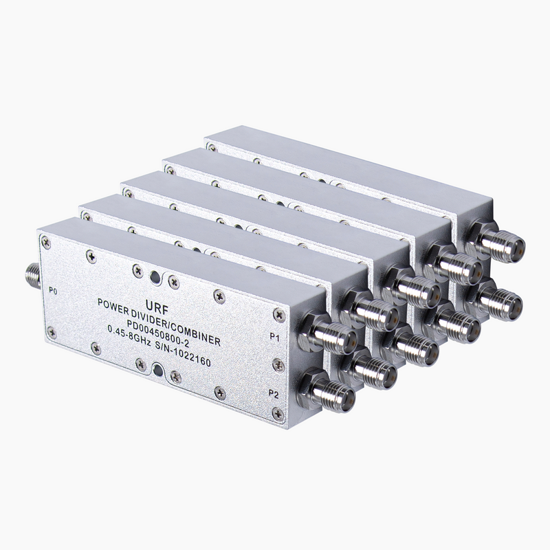 2-Way Power Divider/Combiner, 0.45-8GHz, SMA Female