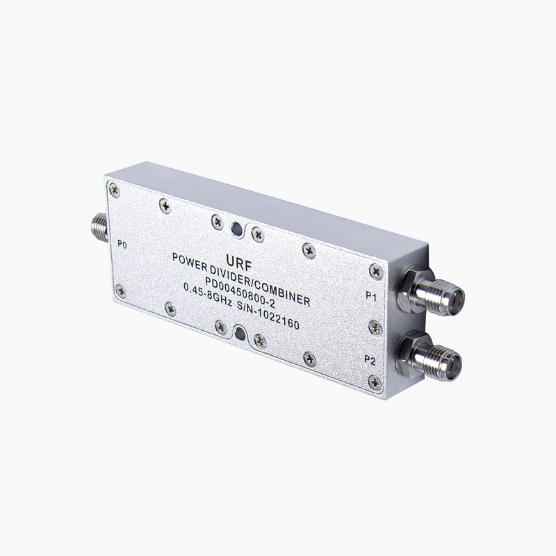 2-Way Power Divider/Combiner, 0.45-8GHz, SMA Female