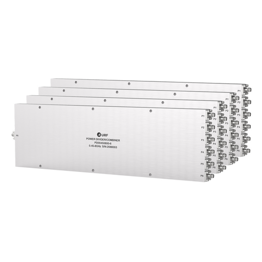 6-Way Power Divider/Combiner, 0.45-8GHz, SMA Female