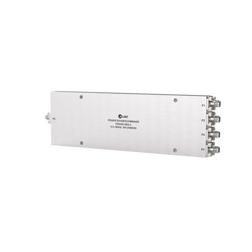 4-Way Power Divider/Combiner, 0.5-18GHz, SMA Female