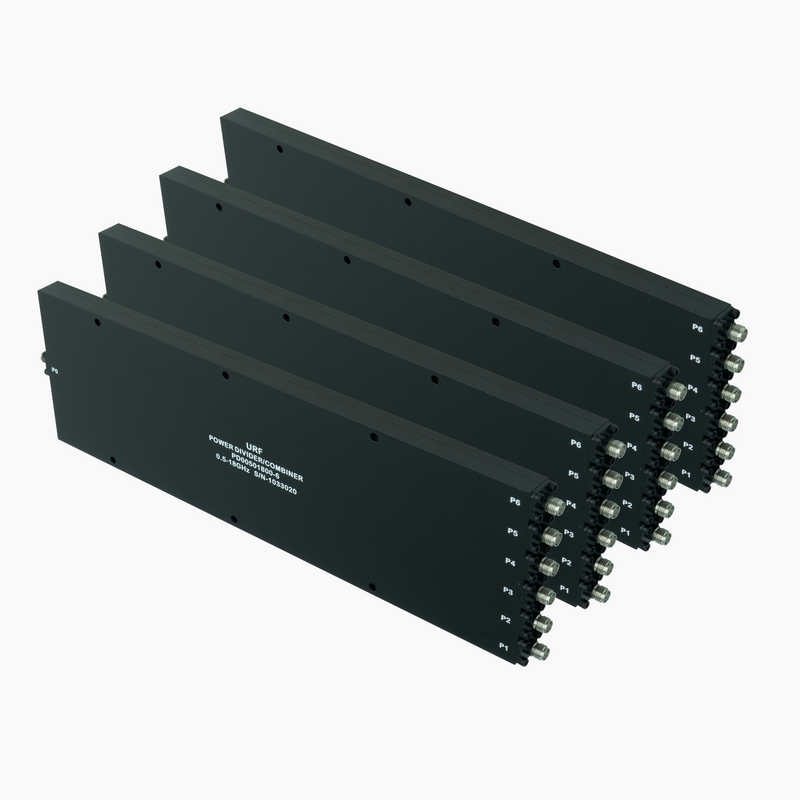 6-Way Power Divider/Combiner, 0.5-18GHz, SMA Female