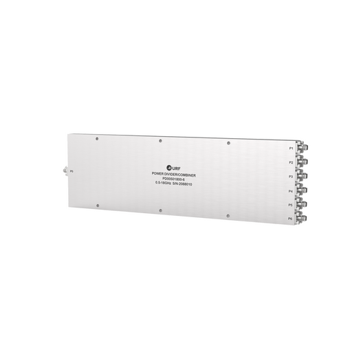 6-Way Power Divider/Combiner, 0.5-18GHz, SMA Female