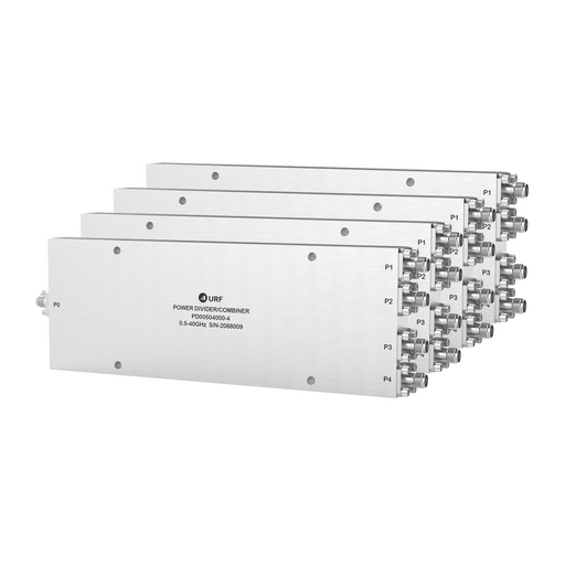 4-Way Power Divider/Combiner, 0.5-40GHz, 2.92mm Female