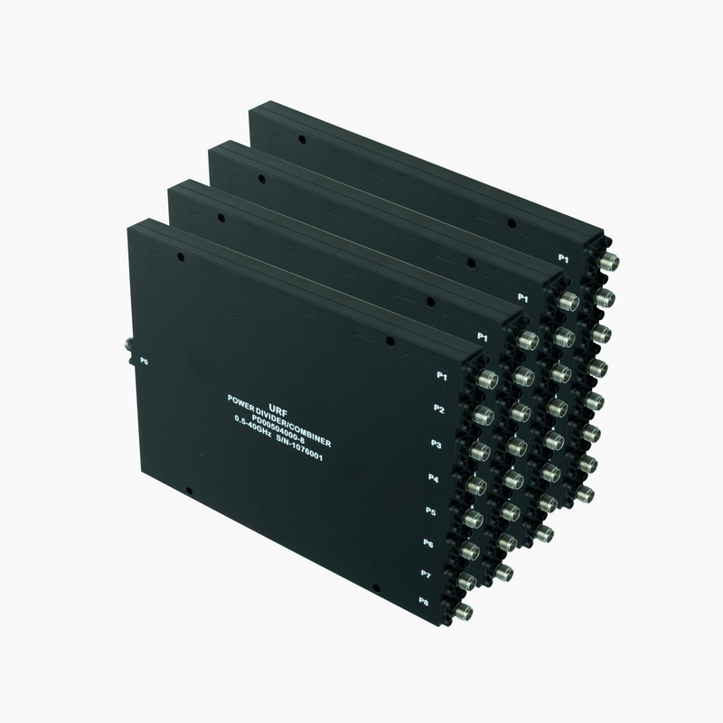 8-Way Power Divider/Combiner, 0.5-40GHz, 2.92mm Female