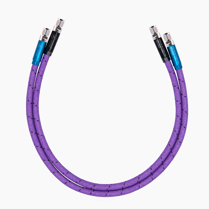 ±0.5ps DC–110GHz 2-Channel Phase-Matched Cable Set, 12", 1.0mm Male-Male