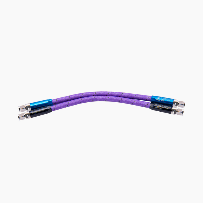 ±0.5ps DC–110GHz 2-Channel Phase-Matched Cable Set, 6", 1.0mm Male-Male
