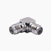 SMA Female to SMA Female 90° Right Angle RF Adapter, DC to 18GHz